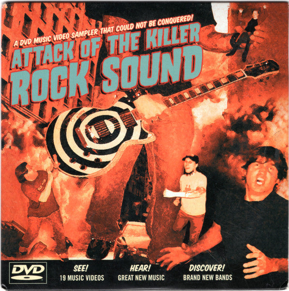 Various : Attack Of The Killer Rock Sound (DVD-V, Comp, Promo, Smplr)