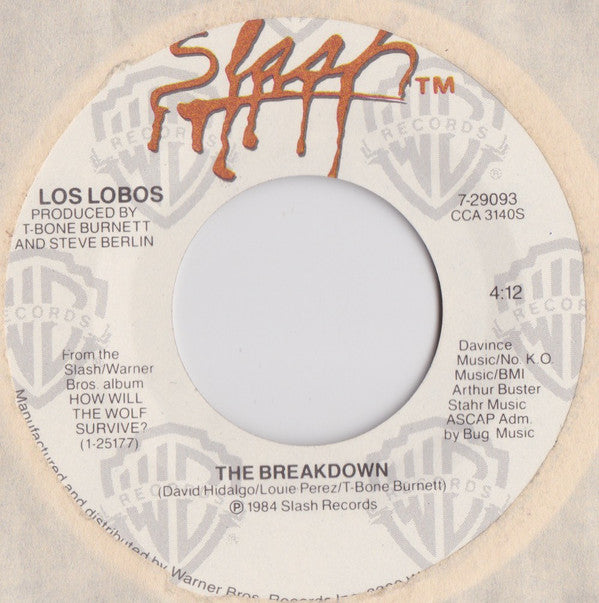 Los Lobos : Will The Wolf Survive? (7", Single)