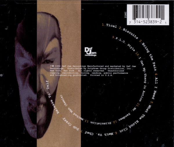 Method Man : Tical (CD, Album)
