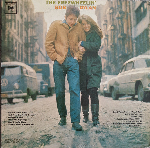 Bob Dylan : The Freewheelin' Bob Dylan (LP, Album, Mono)