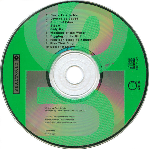 Peter Gabriel : Us (CD, Album)