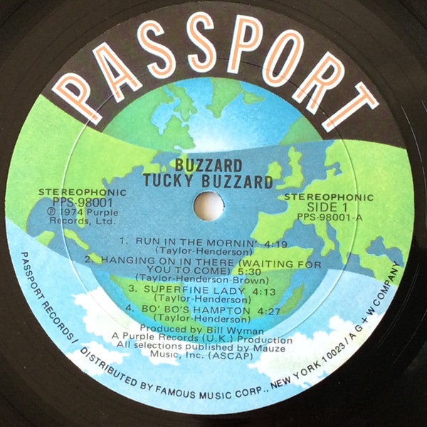 Tucky Buzzard : Buzzard! (LP, Album)