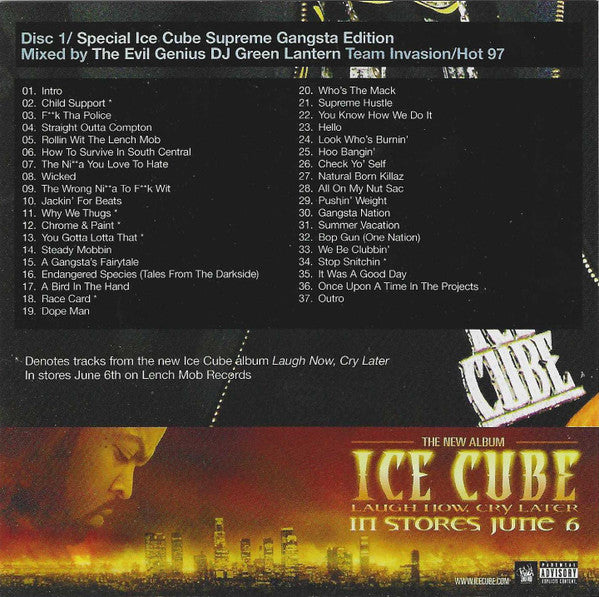 Ice Cube, DJ Green Lantern, Various : Cornerstone Mixtape #83 / May 2006 - Special Ice Cube Supreme Gangsta Edition (CD, Mixed, Mixtape, Promo + CD, Comp, Promo)