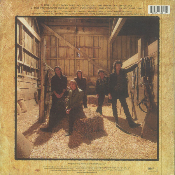 Tom Petty And The Heartbreakers : Southern Accents (LP, Album, RE, RM, 180)