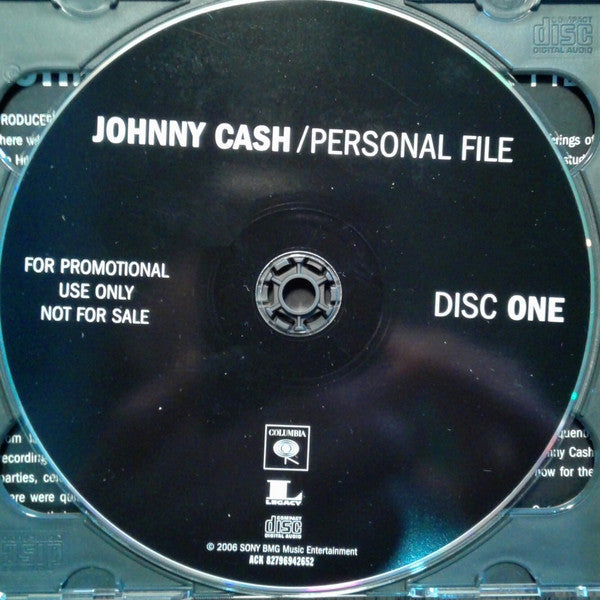 Johnny Cash : Personal File (2xCD, Advance, Album, Promo)