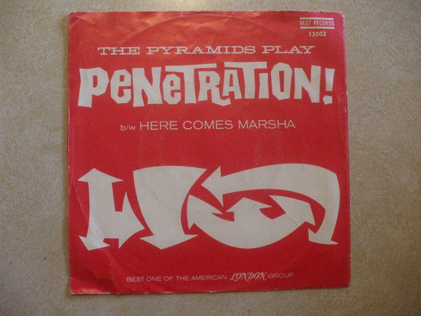 The Pyramids : Penetration (7", Single, Styrene)