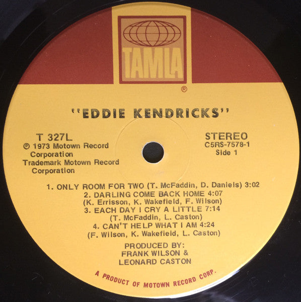 Eddie Kendricks : Eddie Kendricks (LP, Album)