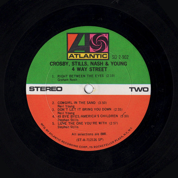 Crosby, Stills, Nash & Young : 4 Way Street (2xLP, Album, M/Print, RE, SP)