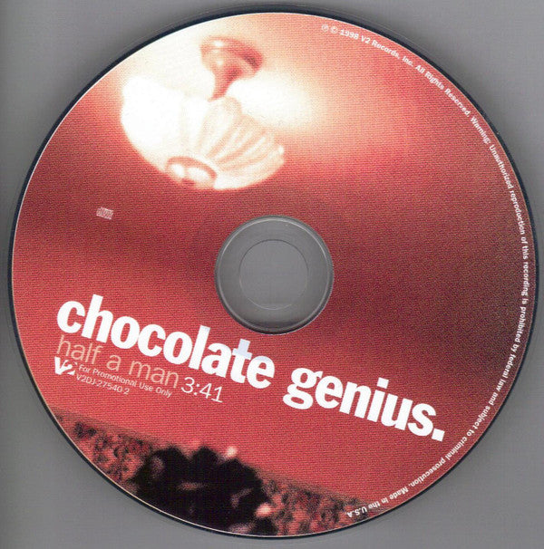 Chocolate Genius : Half A Man (CD, Single, Promo)