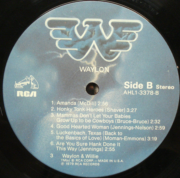 Waylon Jennings : Greatest Hits (LP, Comp,  In)