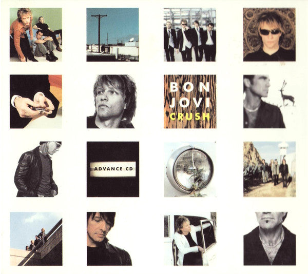 Bon Jovi : Crush (CD, Advance, Album, Promo)