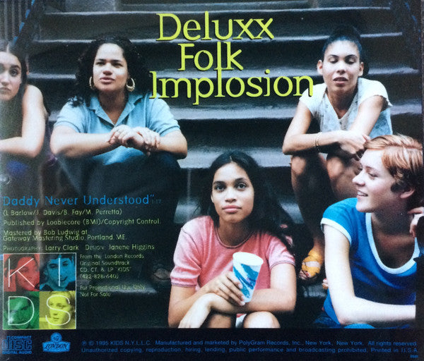 Deluxx Folk Implosion : Daddy Never Understood  (CD, Promo)