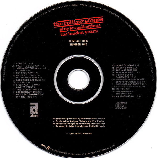 The Rolling Stones : Singles Collection✱ The London Years (3xCD, Comp, RE, RM)