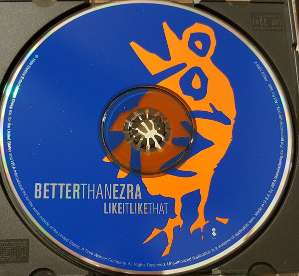 Better Than Ezra : Like It Like That (CD, Single, Ltd, Promo)