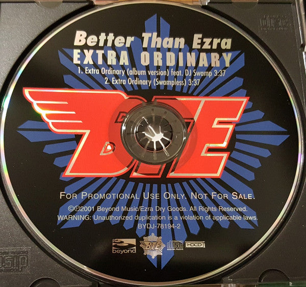 Better Than Ezra : Extra Ordinary (CD, Single, Promo)