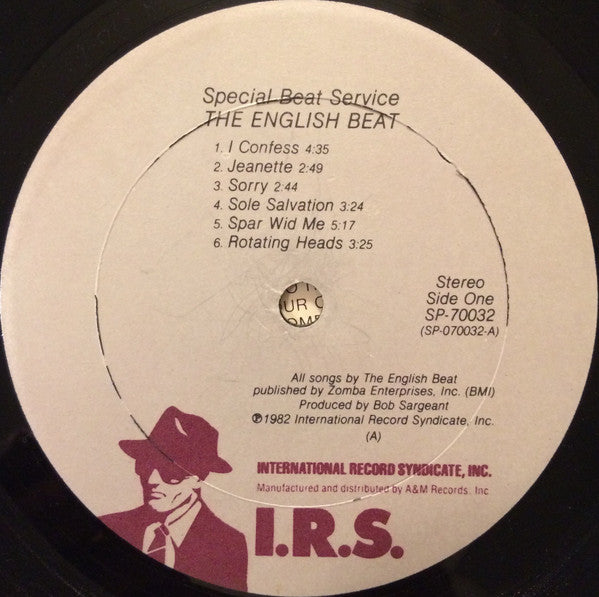 The English Beat* : Special Beat Service (LP, Album, Gol)