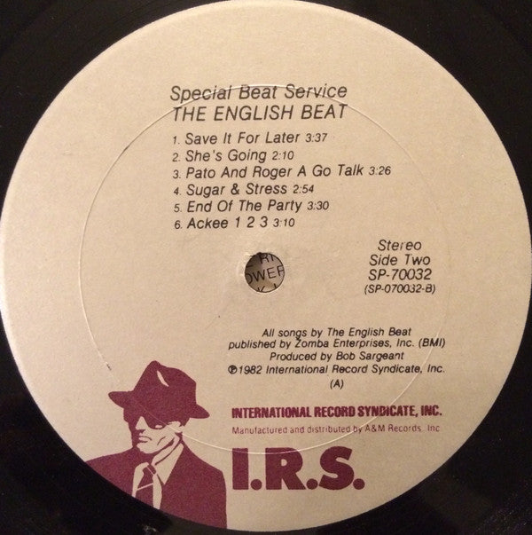 The English Beat* : Special Beat Service (LP, Album, Gol)