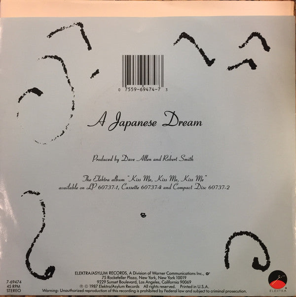 The Cure : Why Can't I Be You? (7", Single, Spe)