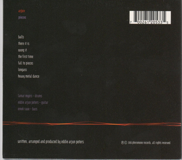 Arjun (2) : Pieces (CD, Album)