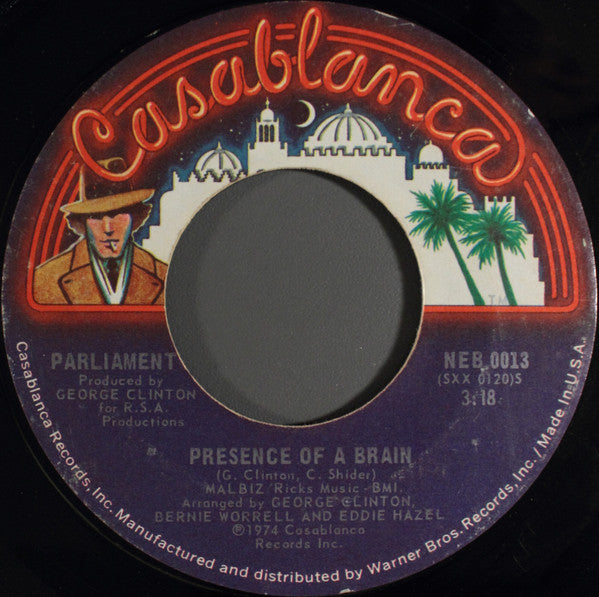 Parliament : Up For The Down Stroke (7", Single, Styrene, Pit)