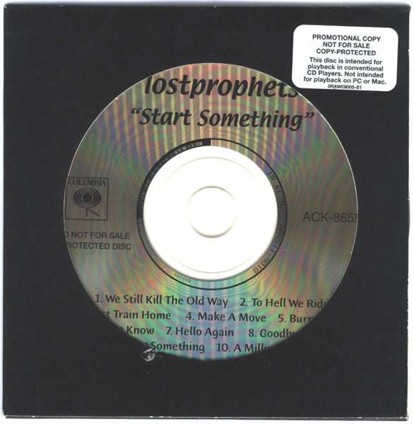 Lostprophets : Start Something (CD, Album, Copy Prot., Promo)