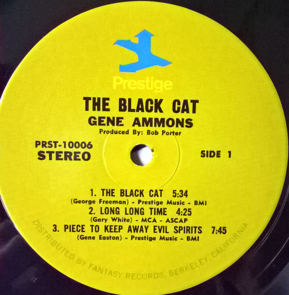 Gene Ammons : The Black Cat! (LP, Album, RP)