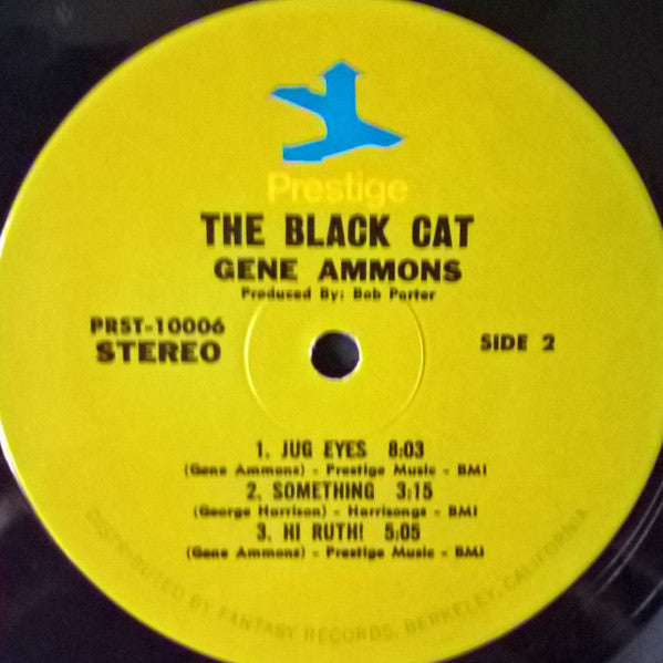 Gene Ammons : The Black Cat! (LP, Album, RP)