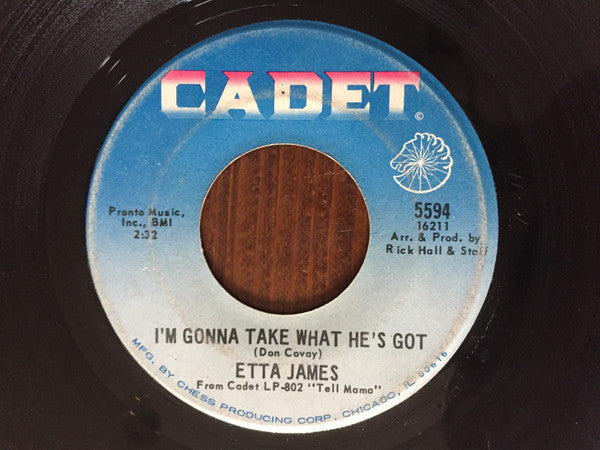 Etta James : Security / I'm Gonna Take What He's Got (7")