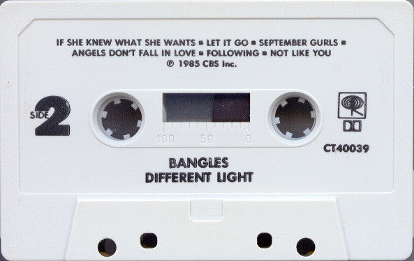 Bangles : Different Light (Cass, Album)