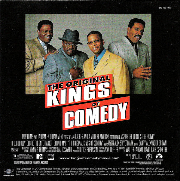 Steve Harvey (4) / D.L. Hughley / Cedric the Entertainer / Bernie Mac : The Original Kings Of Comedy (CD, Comp)