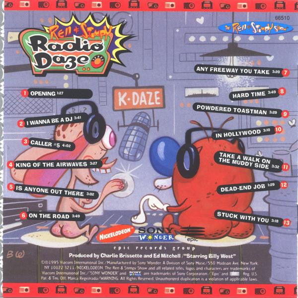Ren & Stimpy (2) : Ren & Stimpy - Radio Daze (CD, Album)