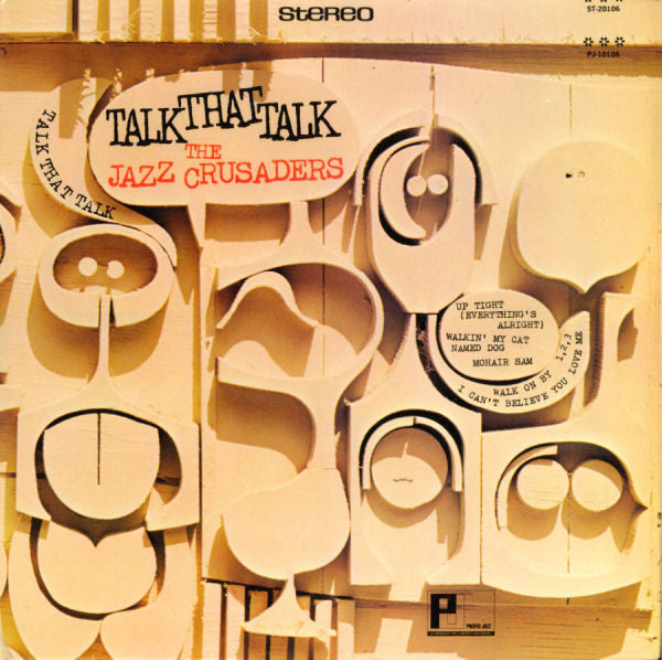 The Crusaders : Talk That Talk (LP, Album, Ind)