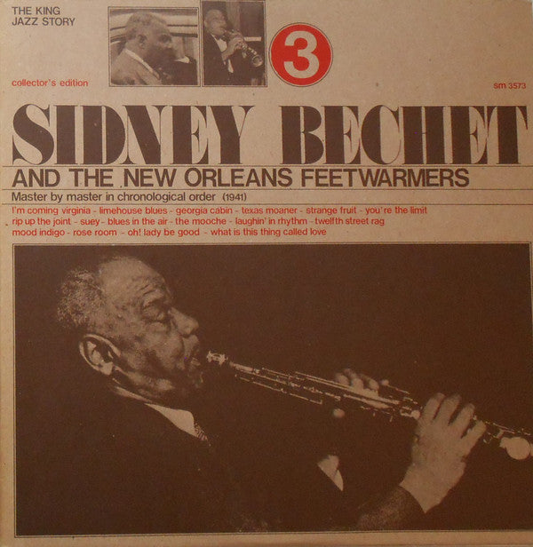 Sidney Bechet And The New Orleans Feetwarmers : Sidney Bechet And The New Orleans Feetwarmers Vol. 3 (LP, Album, S/Edition)