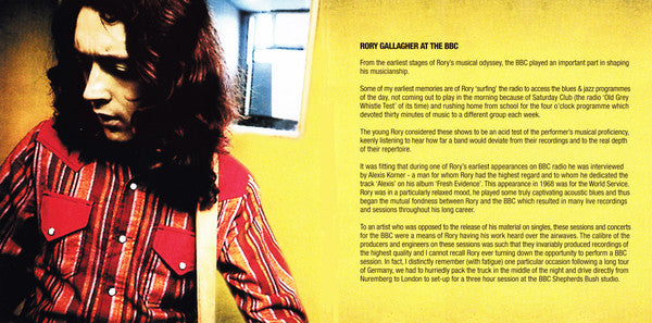 Rory Gallagher : BBC Sessions (2xCD, RE, RM)