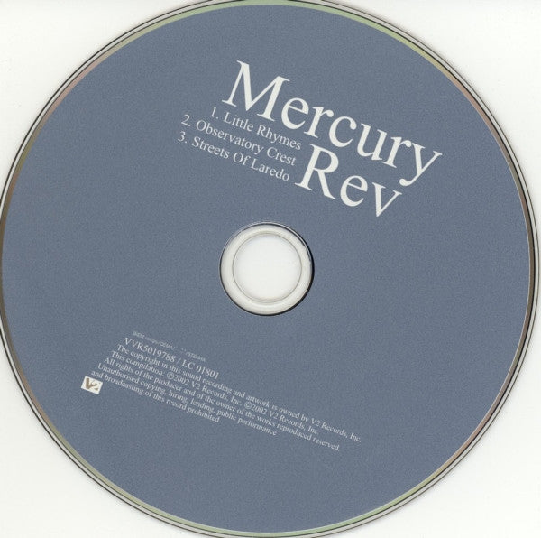 Mercury Rev : Little Rhymes (CD, Single, CD2)