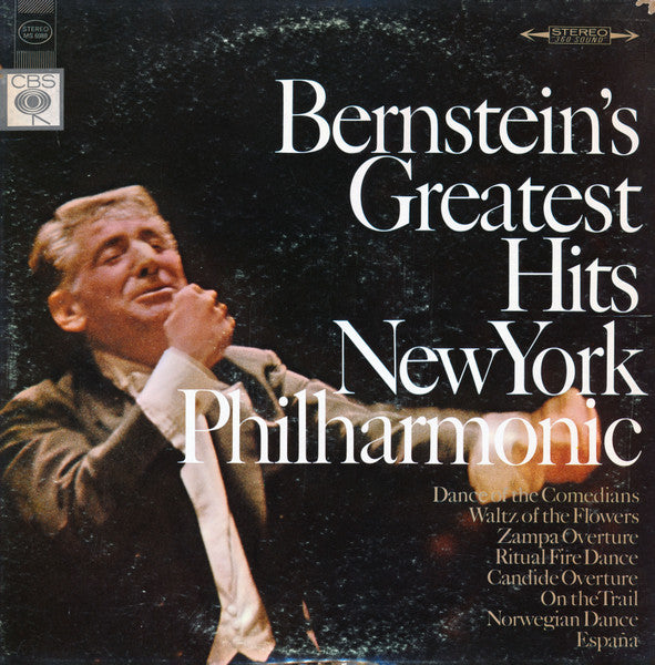 Leonard Bernstein : Bernstein's Greatest Hits New York Philharmonic  (LP, Comp, 360)