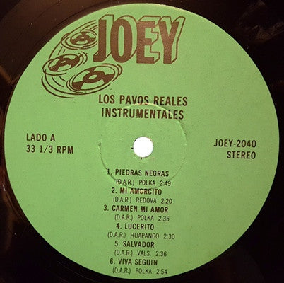 Los Pavos Reales : Con Musica Para Bailar De Los 1940-1950-1960-1970-1980 (LP, Album)
