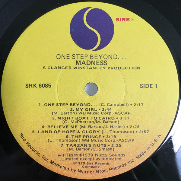 Madness : One Step Beyond... (LP, Album, Jac)