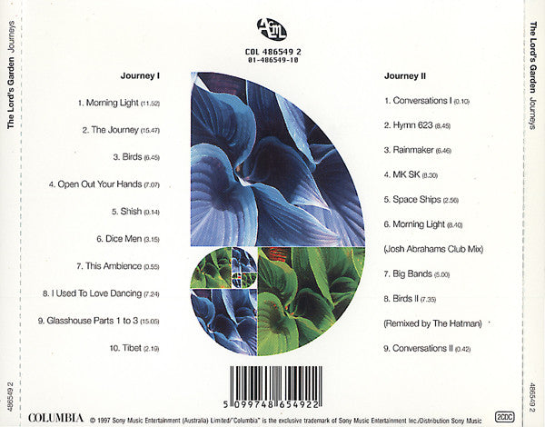 The Lord's Garden : Journeys (2xCD, Album)