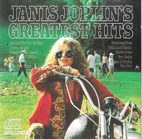 Janis Joplin : Janis Joplin's Greatest Hits (CD, Comp, RE, Pit)