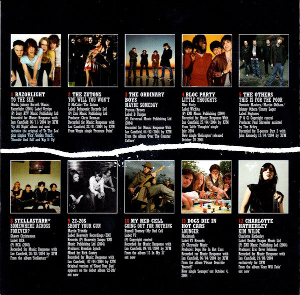 Various : The Live CD - The Best Of XFM Sessions 2004 (CD, Comp)