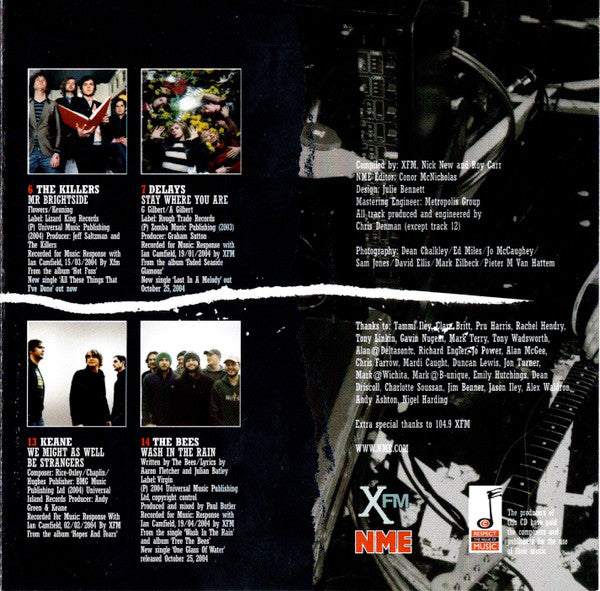 Various : The Live CD - The Best Of XFM Sessions 2004 (CD, Comp)