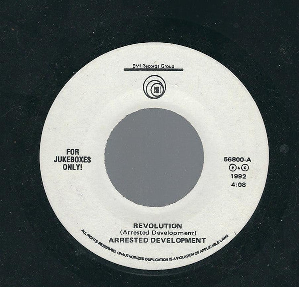 Arrested Development : Revolution (7", Jukebox)