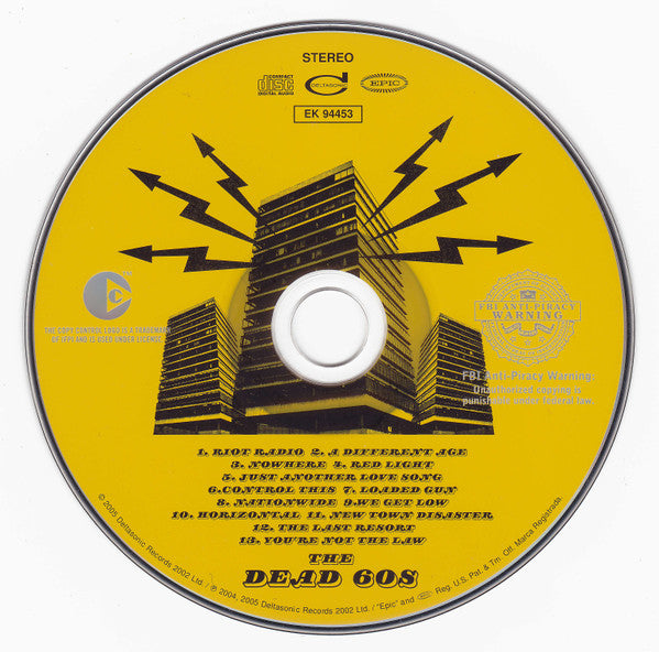 The Dead 60s : The Dead 60s (CD, Album, Copy Prot., Cop)