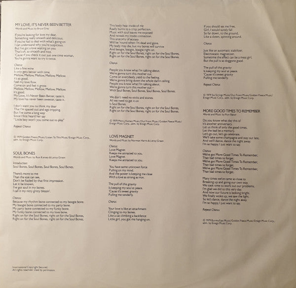 The Trammps : The Whole World's Dancing (LP, Album, RI )