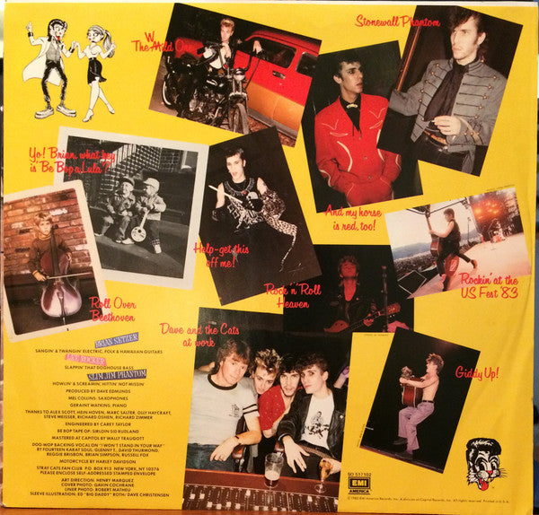 Stray Cats : Rant N' Rave (LP, Album, Club)