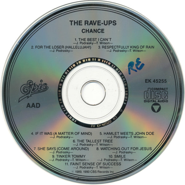 The Rave-Ups : Chance (CD, Album)