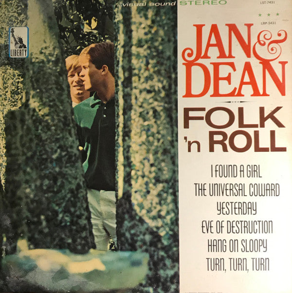 Jan & Dean : Folk 'N Roll (LP, Album)