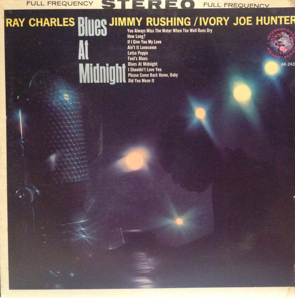 Various : Blues At Midnight (LP, Album, Comp)