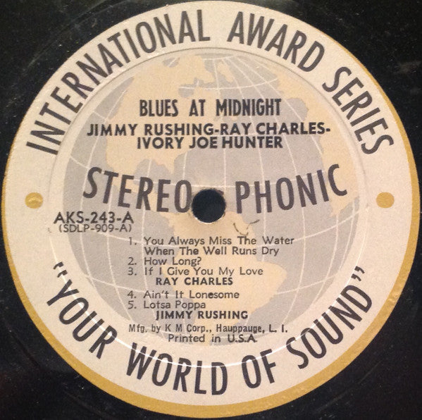 Various : Blues At Midnight (LP, Album, Comp)